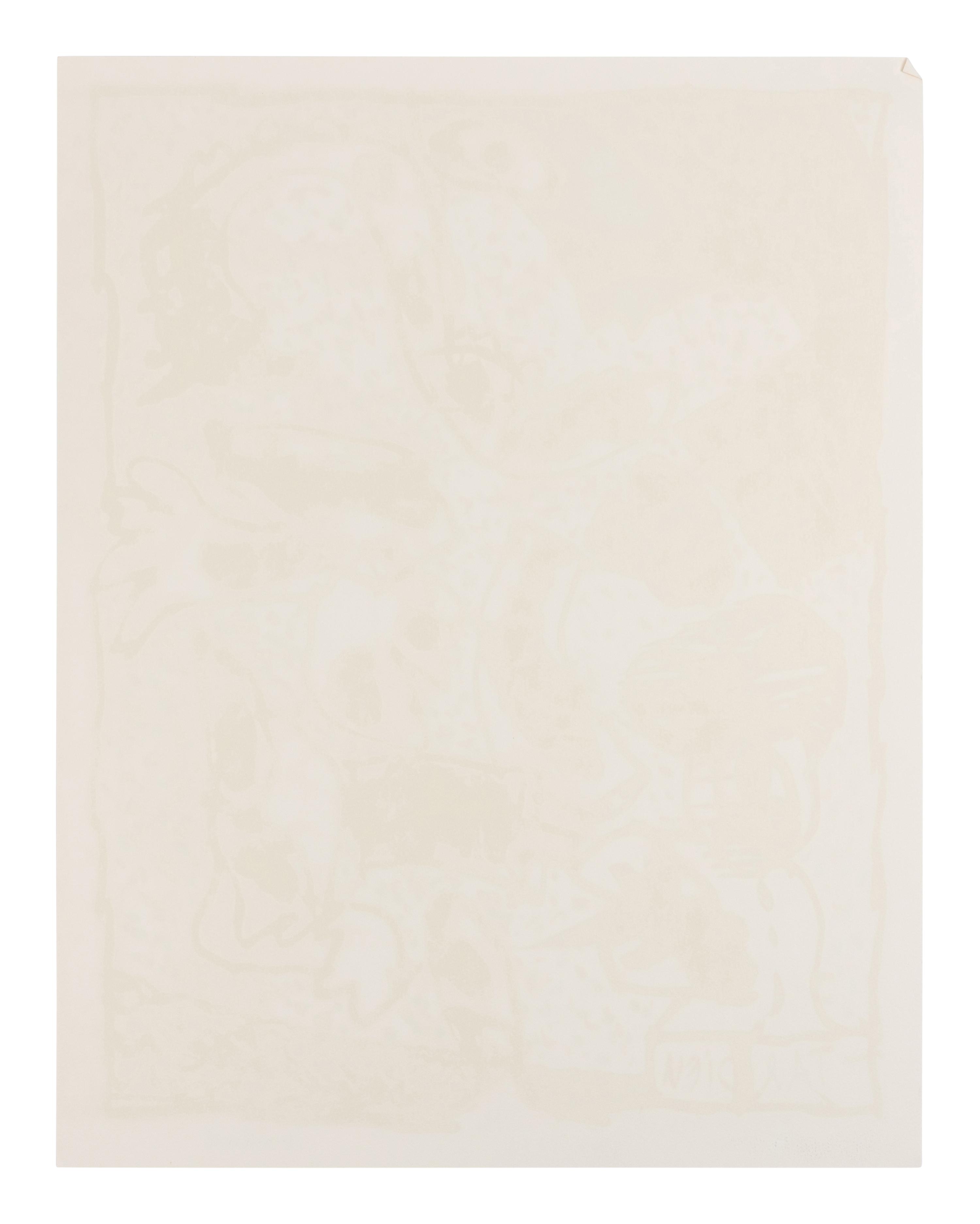 Tardieu, Dame Taride, Taches d'exclamation, Quatre arrondissements, and Le Layetier (5 works), ca. 1982-1990
