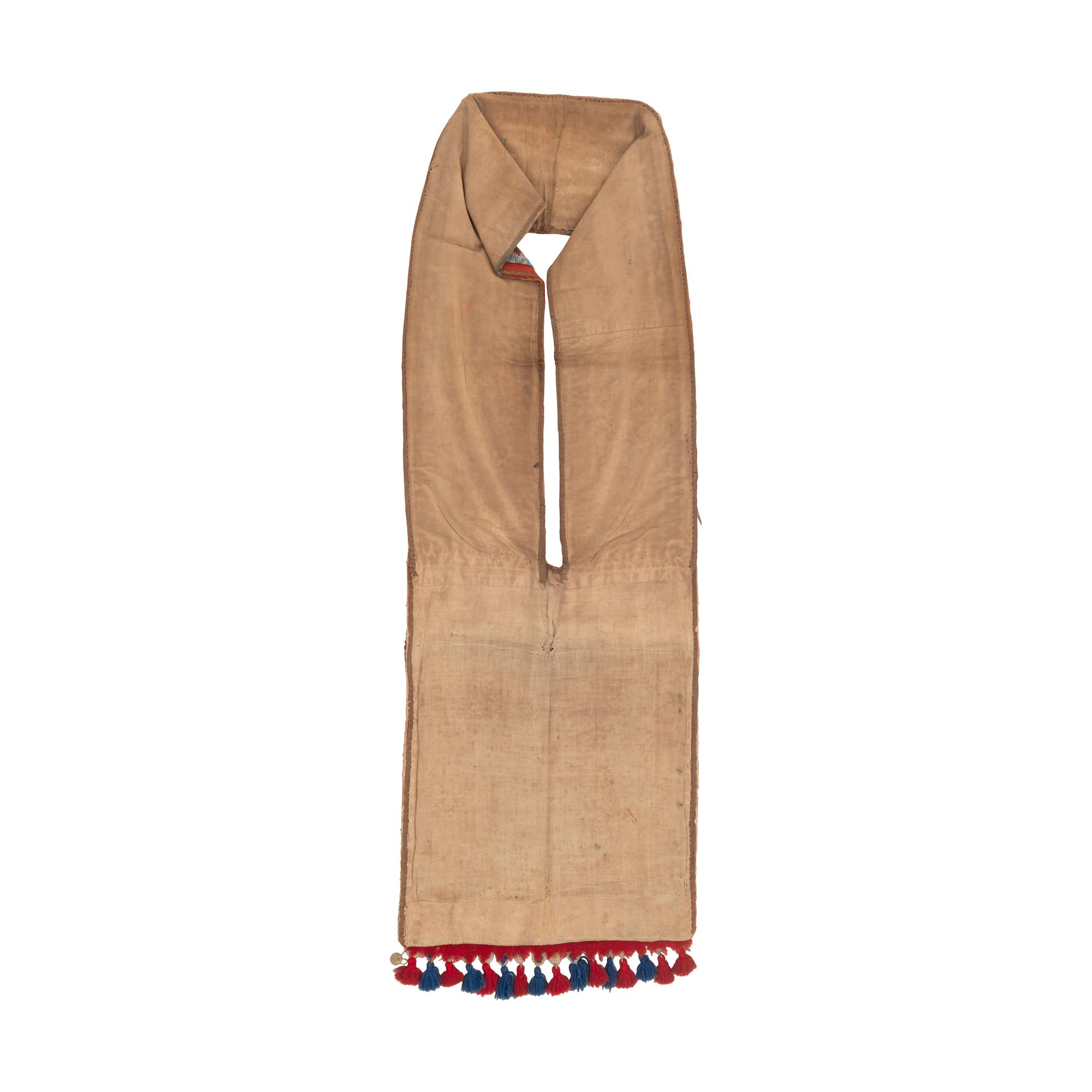 Potawatomi Loom Beaded Bandolier Bag