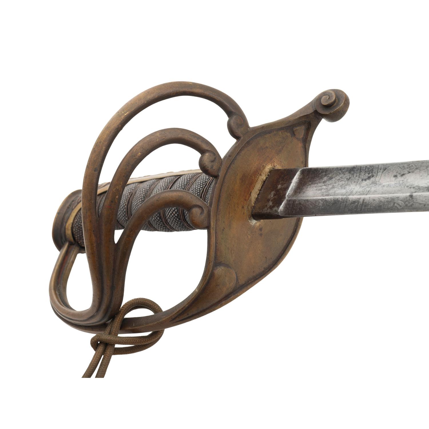 Non-Regulation Officer's Sword Presented to Lt. Charles J. Murphy - 38th New York Infantry - POW at Bull Run and Medal of Honor Recipient