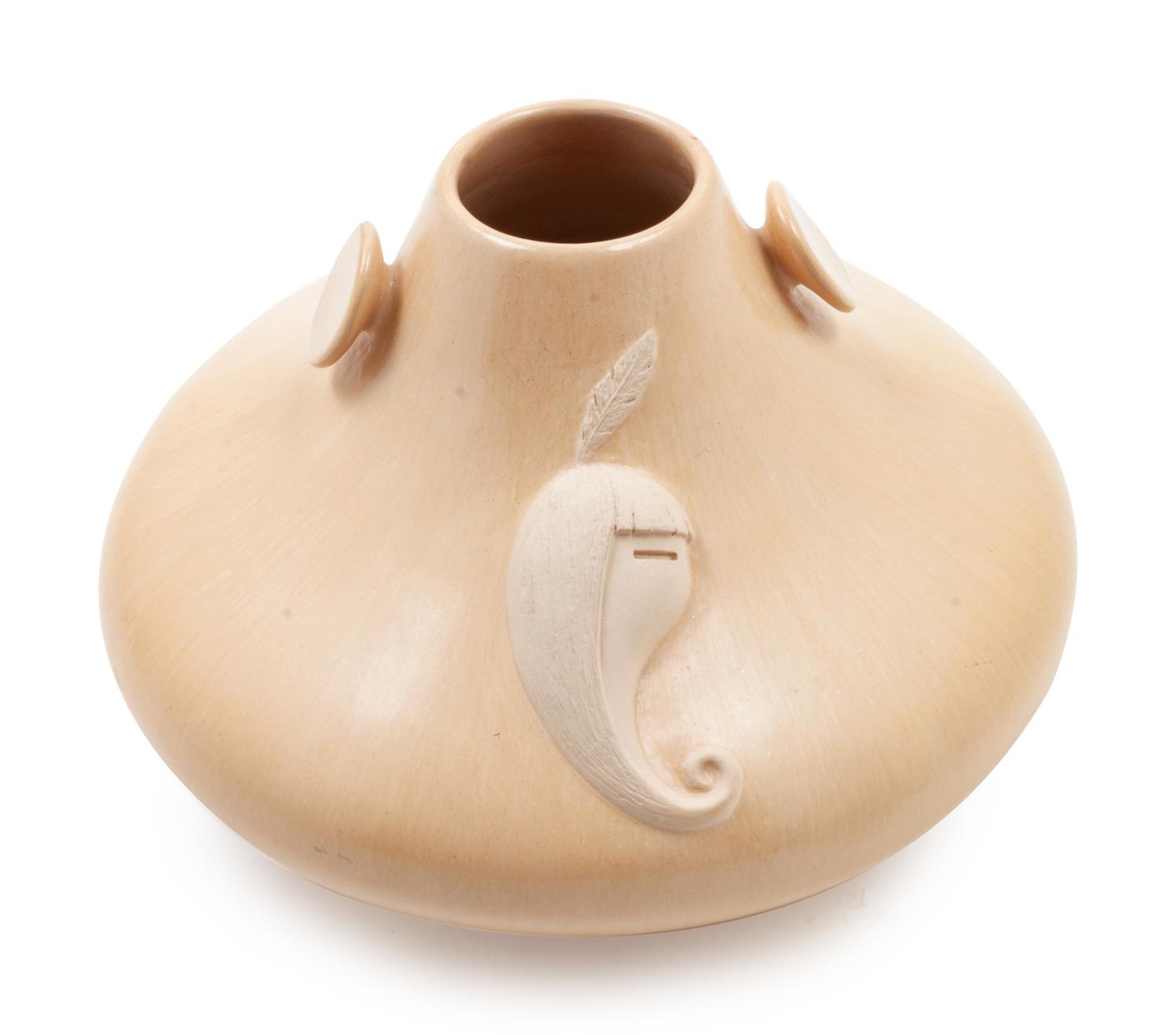 Hopi Vessel, with maiden