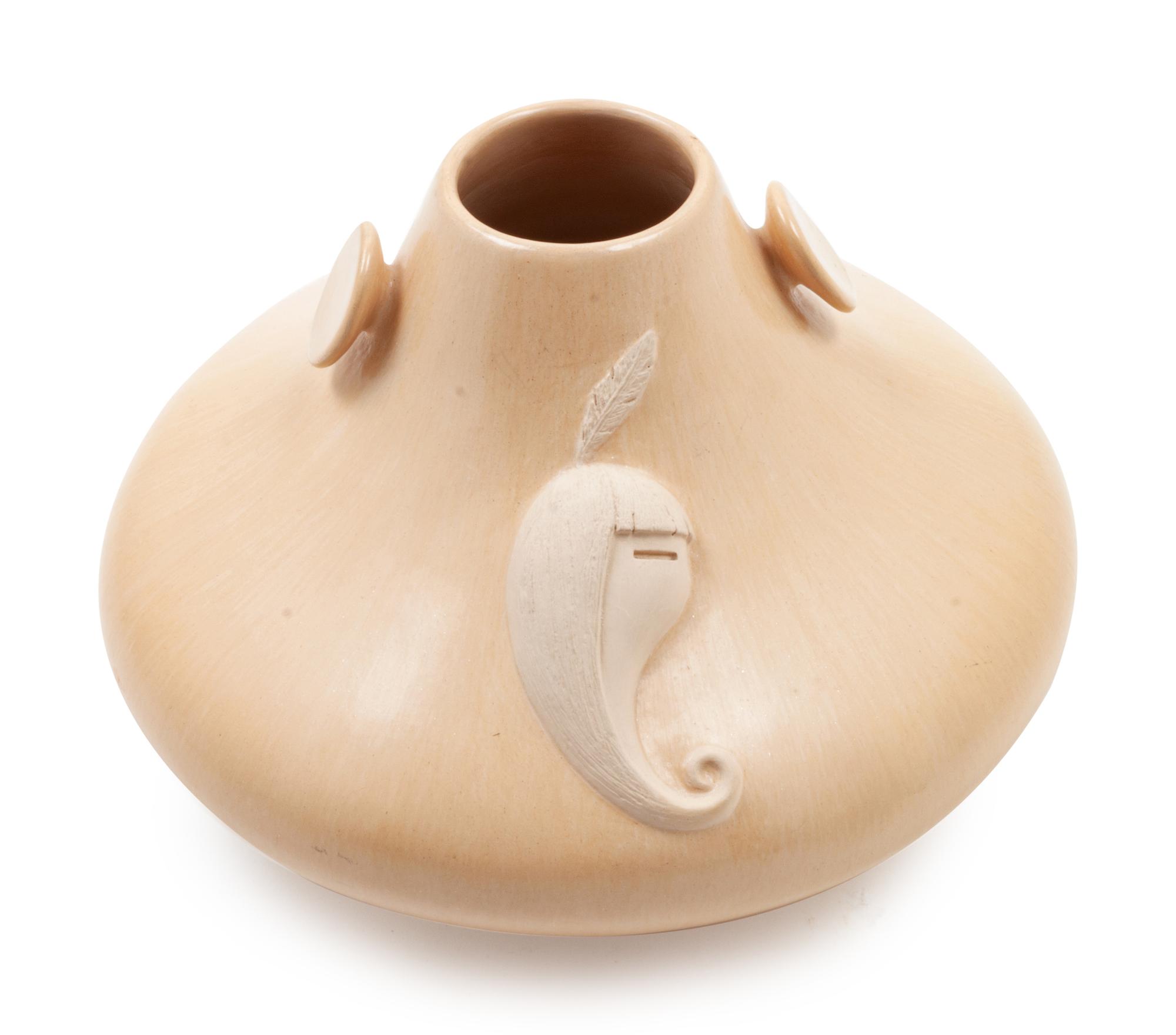 Hopi Vessel, with maiden