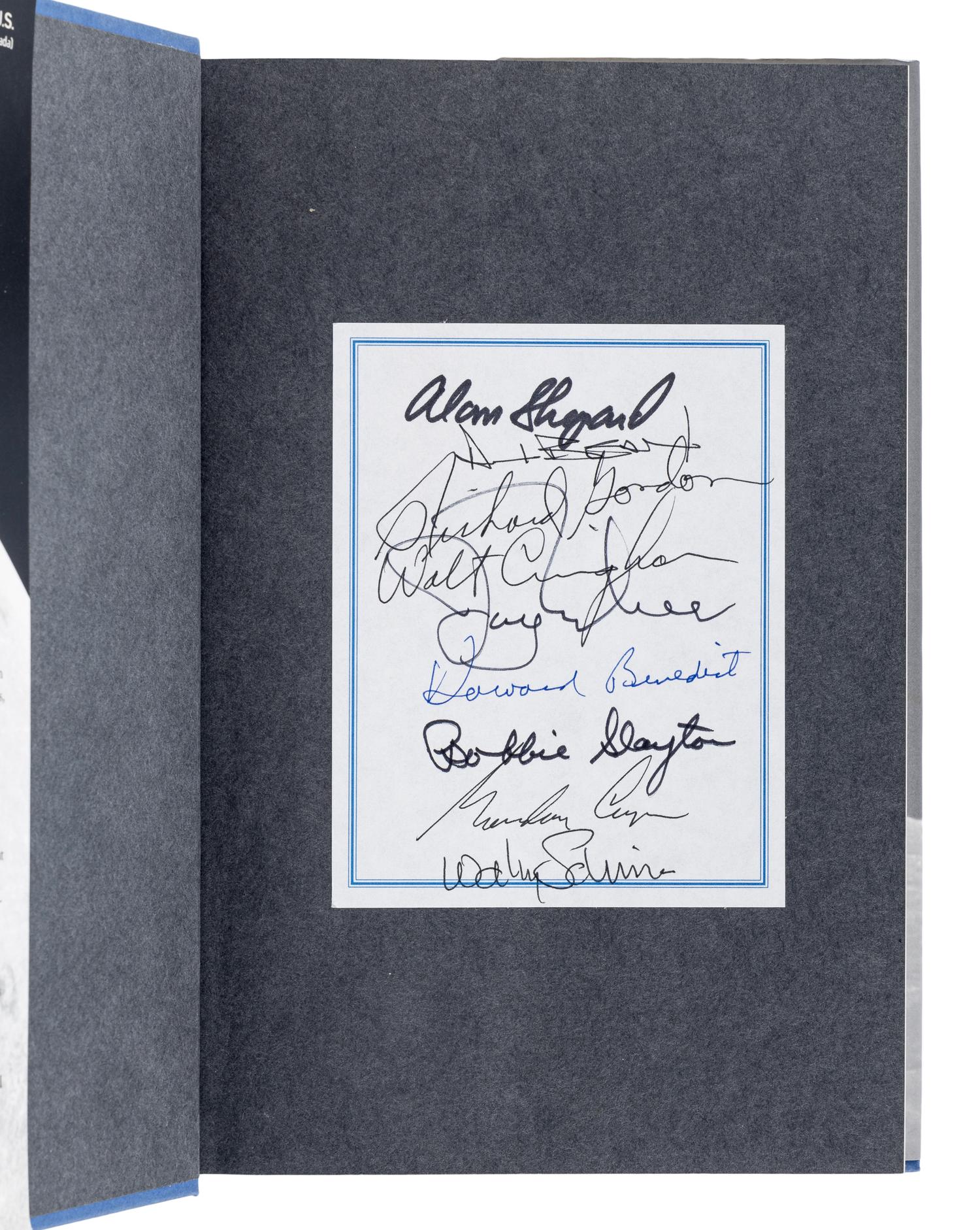 SHEPARD, Alan (1923-1998) and SLAYTON, Deke (1924-1993). Moon Shot: The Inside Story of America’s Race to the Moon. Atlanta: Turner Publishing, Inc., 1994.