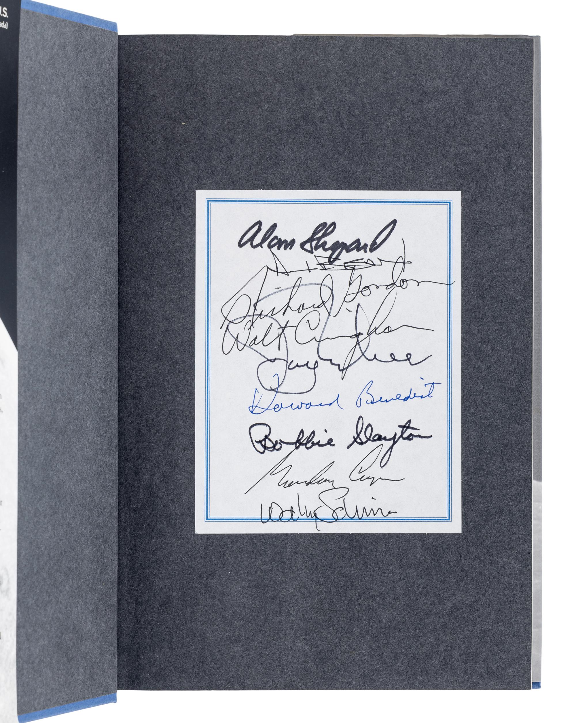 SHEPARD, Alan (1923-1998) and SLAYTON, Deke (1924-1993). Moon Shot: The Inside Story of America’s Race to the Moon. Atlanta: Turner Publishing, Inc., 1994.
