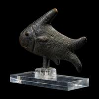 An Egyptian Bronze Oxyrhynchus Fish