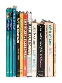 A Group of 11 Books on Golf Including Editions Authored by Jones, Nicklaus and Palmer