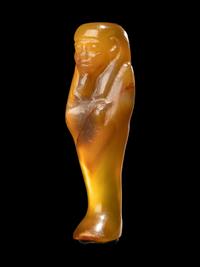 An Egyptian Carnelian Ushabti