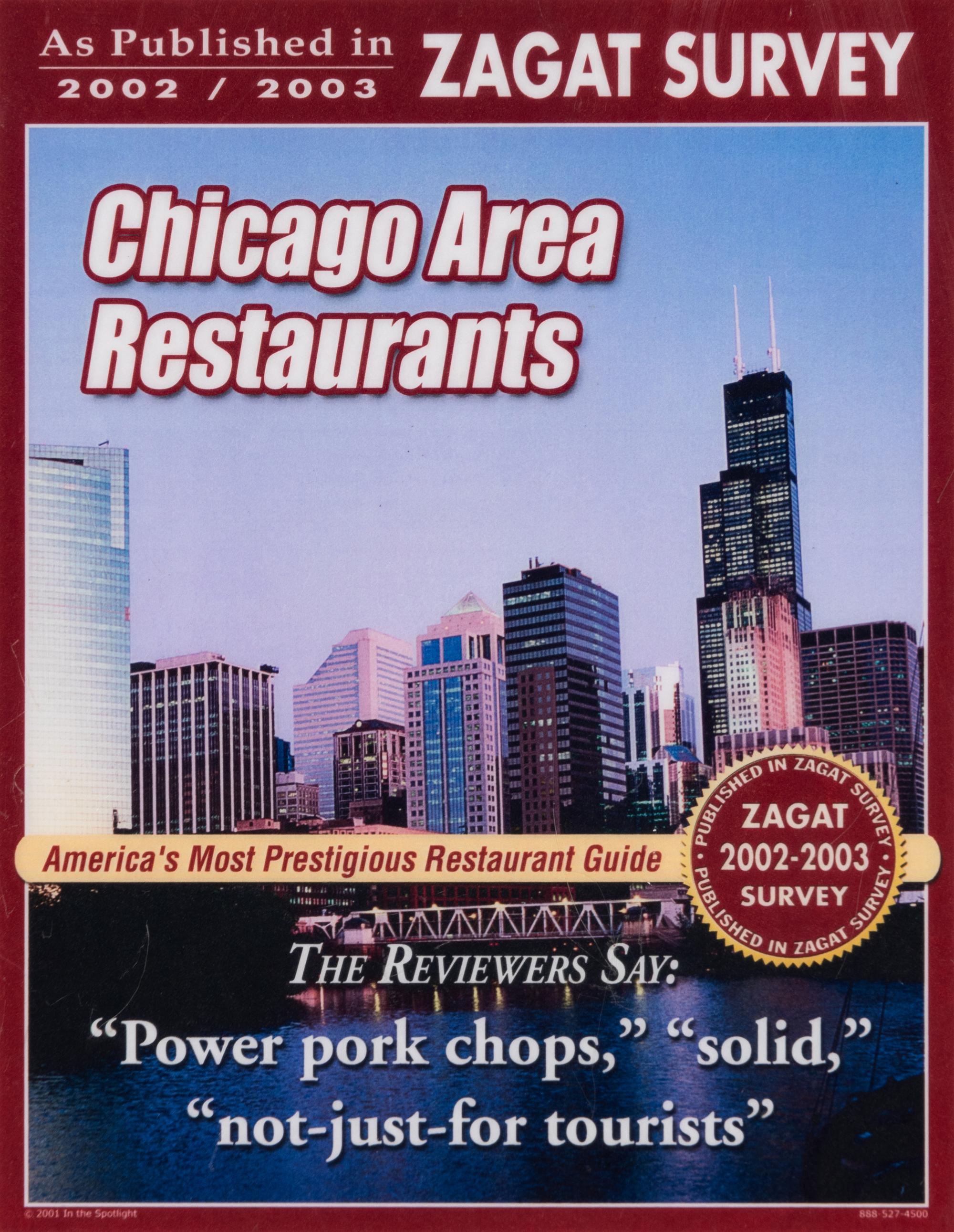 A Group of Nine Dining Awards and Honors Formerly Displayed at Mike Ditka’s Restaurant