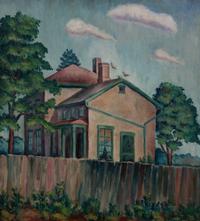 Edward Ferguson, (American, b. 1914), Country Home, 1932