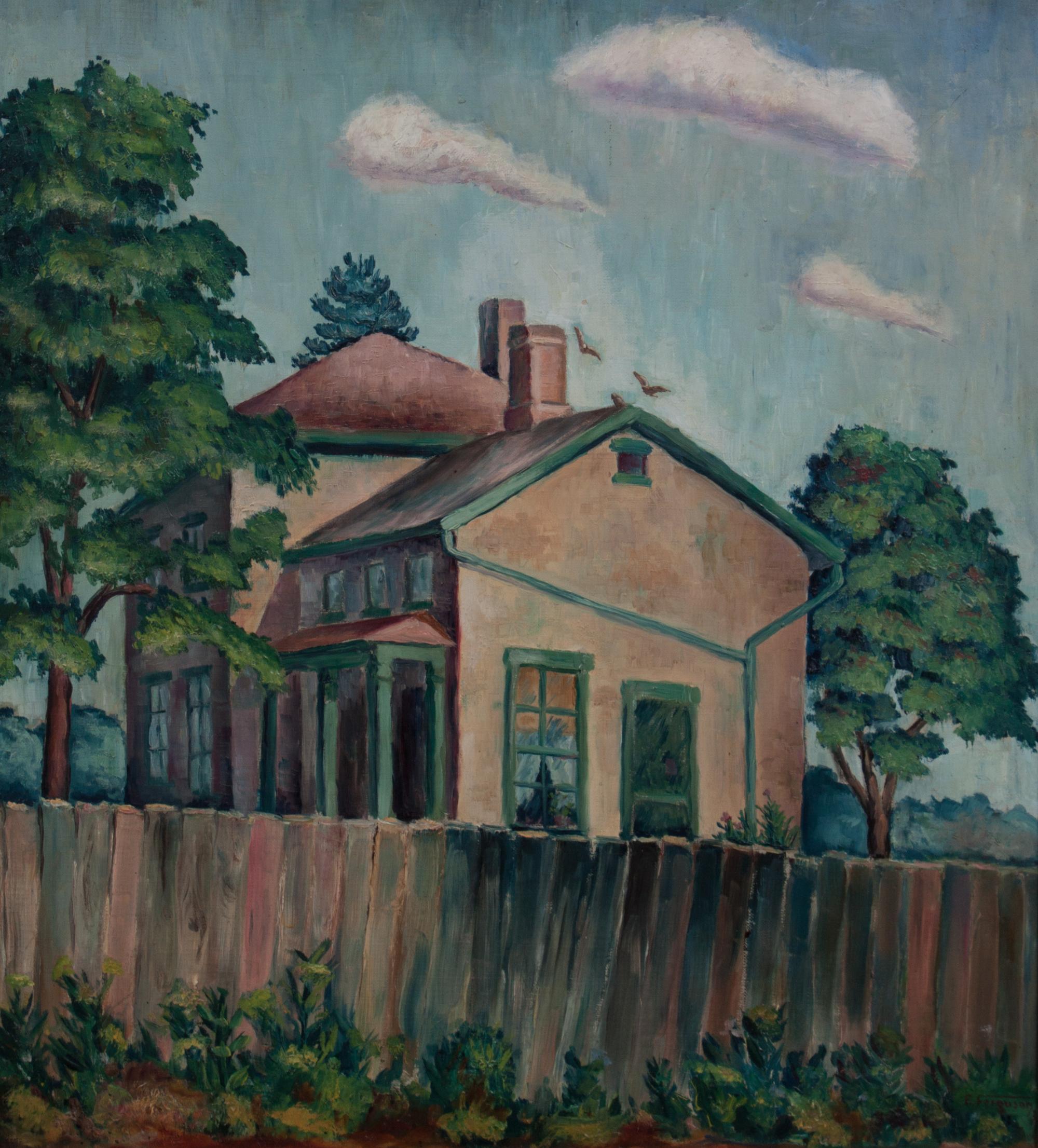 Edward Ferguson, (American, b. 1914), Country Home, 1932