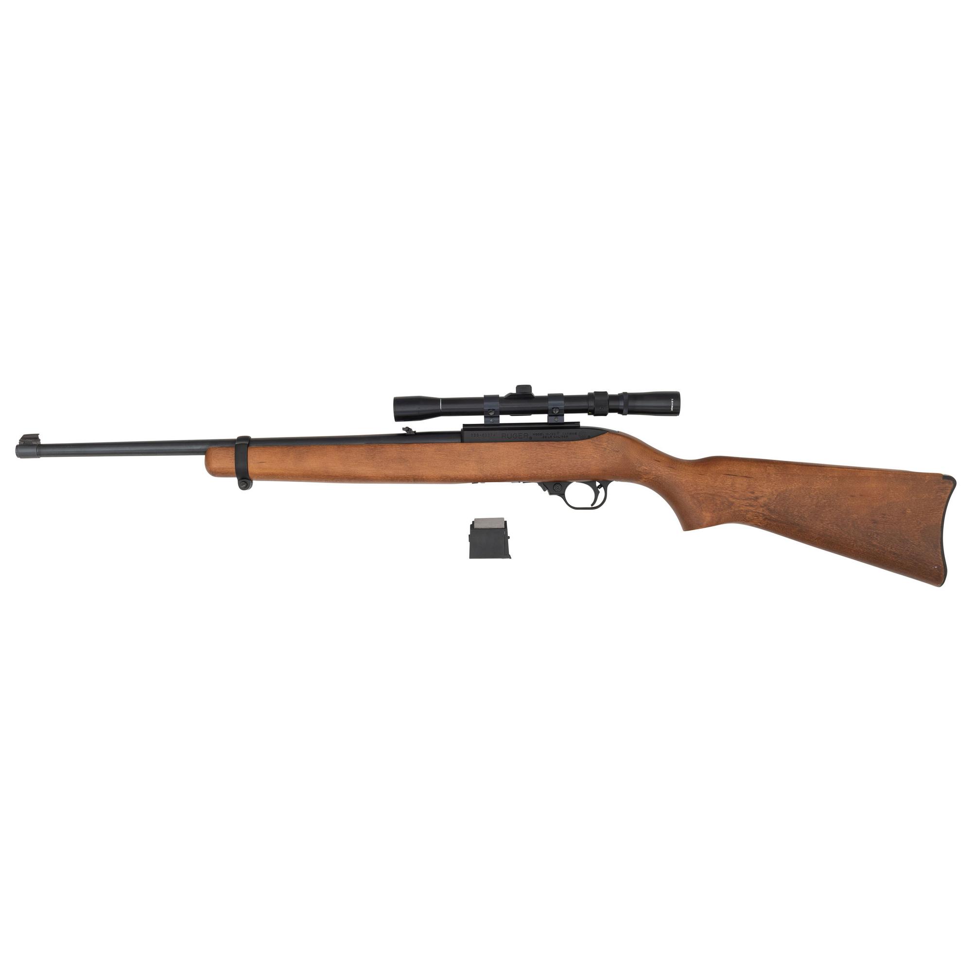 * Ruger 10/22 with Two Magazines and Tasco Optic