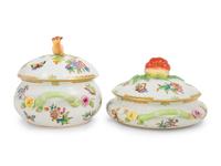 Two Herend Queen Victoria Porcelain Tureens