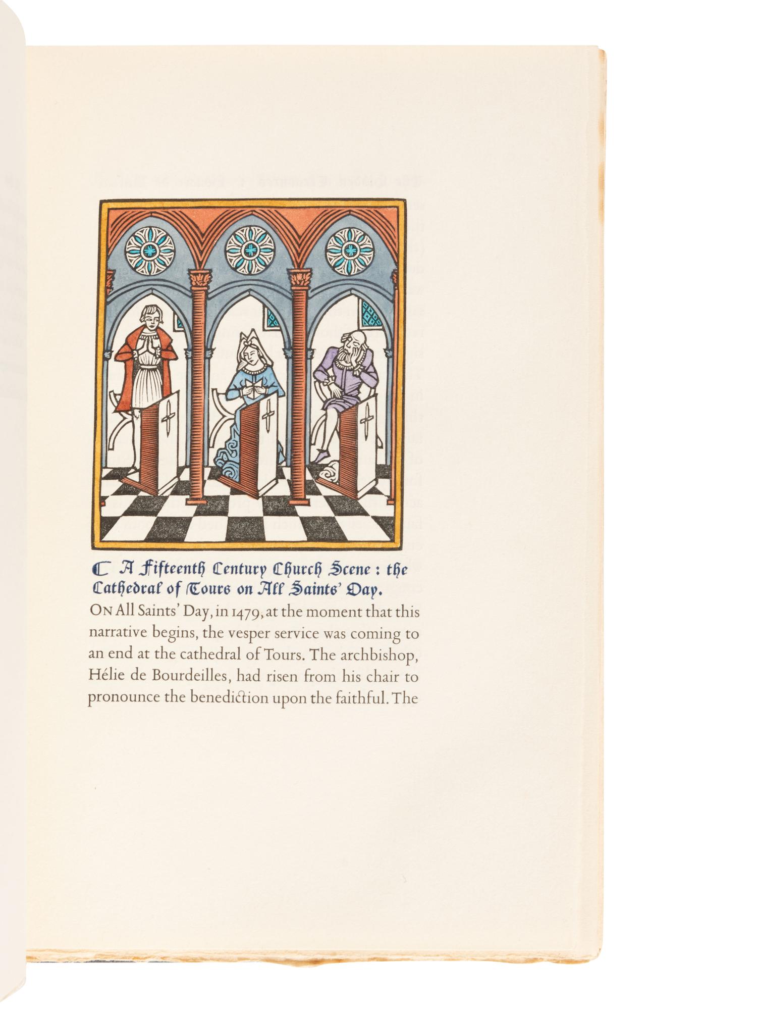 [ALLEN PRESS]. BALZAC, Honoré de (1799-1850). The Hidden Treasures; or, The Adventures of Maitre Cornelius . Kentfield, CA: The Allen Press, 1953.