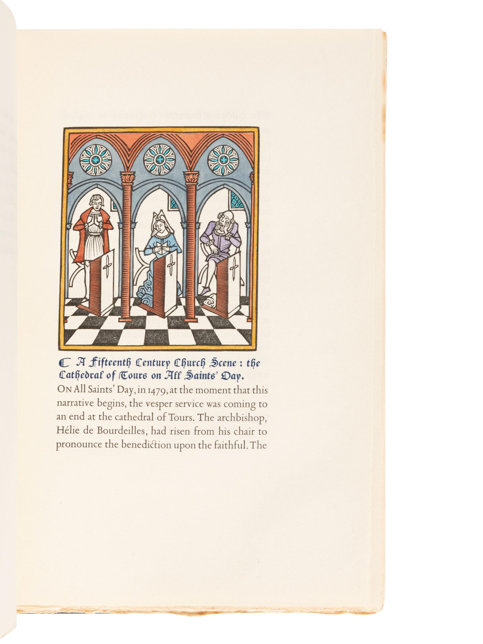 [ALLEN PRESS]. BALZAC, Honoré de (1799-1850). The Hidden Treasures; or, The Adventures of Maitre Cornelius . Kentfield, CA: The Allen Press, 1953.