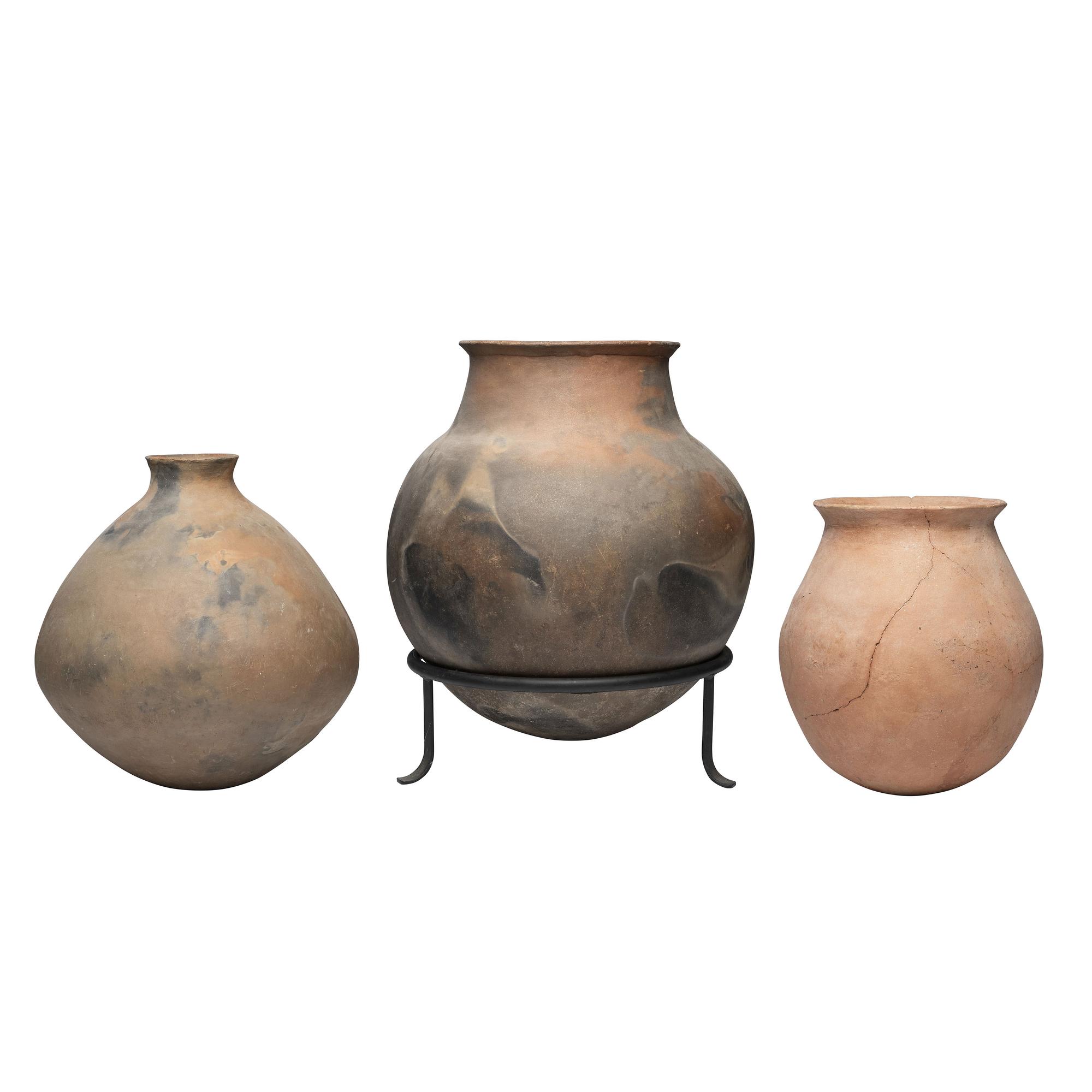 Large Southwestern Utilitarian Pottery Storage Jars
