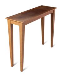 A Contemporary Studio-Made Burl Amboyna Side Table