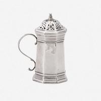 A silver dredger Jacob Hurd (1703-1758), Boston, MA, circa 1730