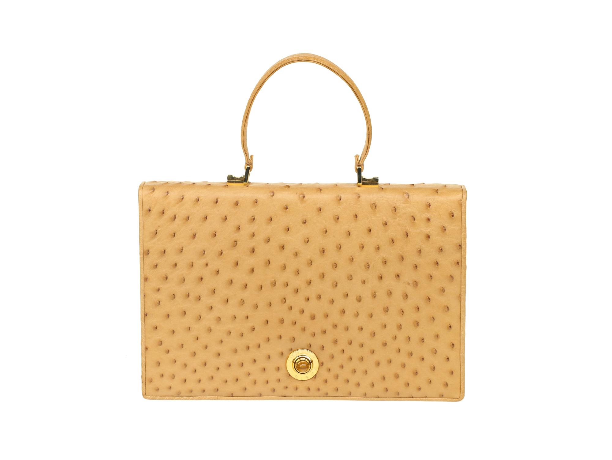 Judith Leiber Ostrich Handbag