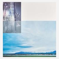 John Baldessari (American, 1931–2020) Double Motorcyclists and Landscape (Icelandic 2003) (from the Overlap Series)