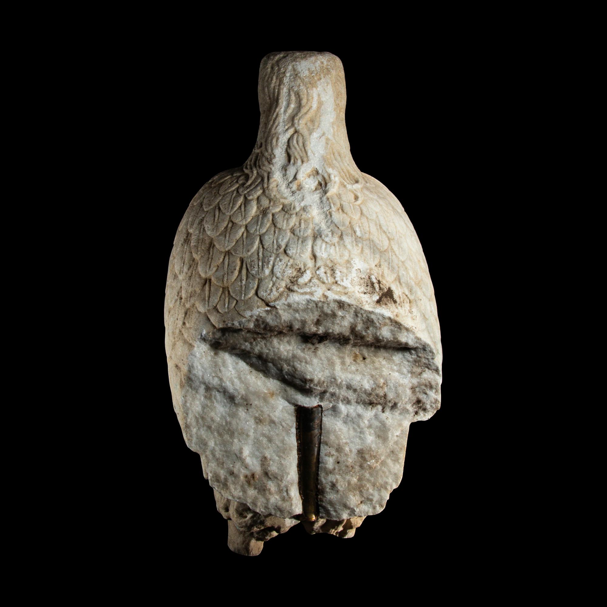 A Roman Marble Eagle