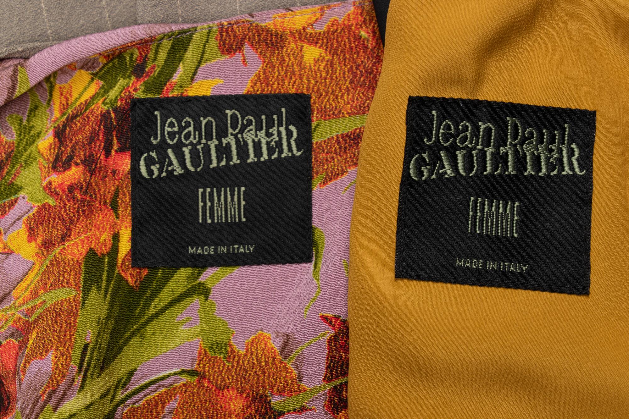 Jean Paul Gaultier Robe and Long Jacket