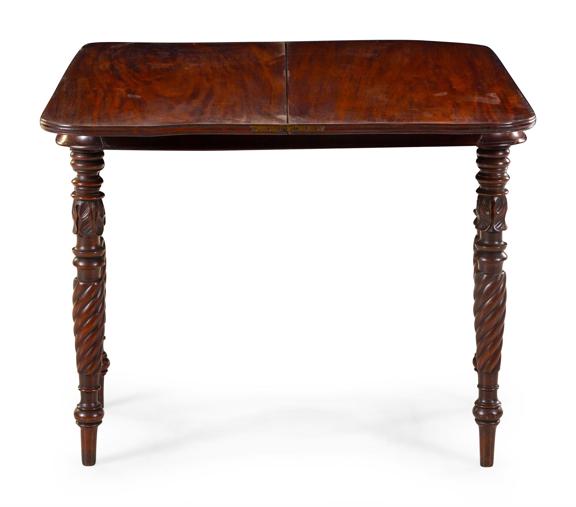 A Classical Mahogany Game Table