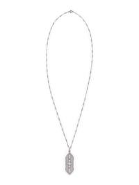 WHITE GOLD AND DIAMOND PENDANT/NECKLACE