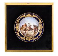 A Group of Three Sevres Napoleonic Plates Diameter of each 9 1/8 inches. — SECOND HALF 19TH CENTURY