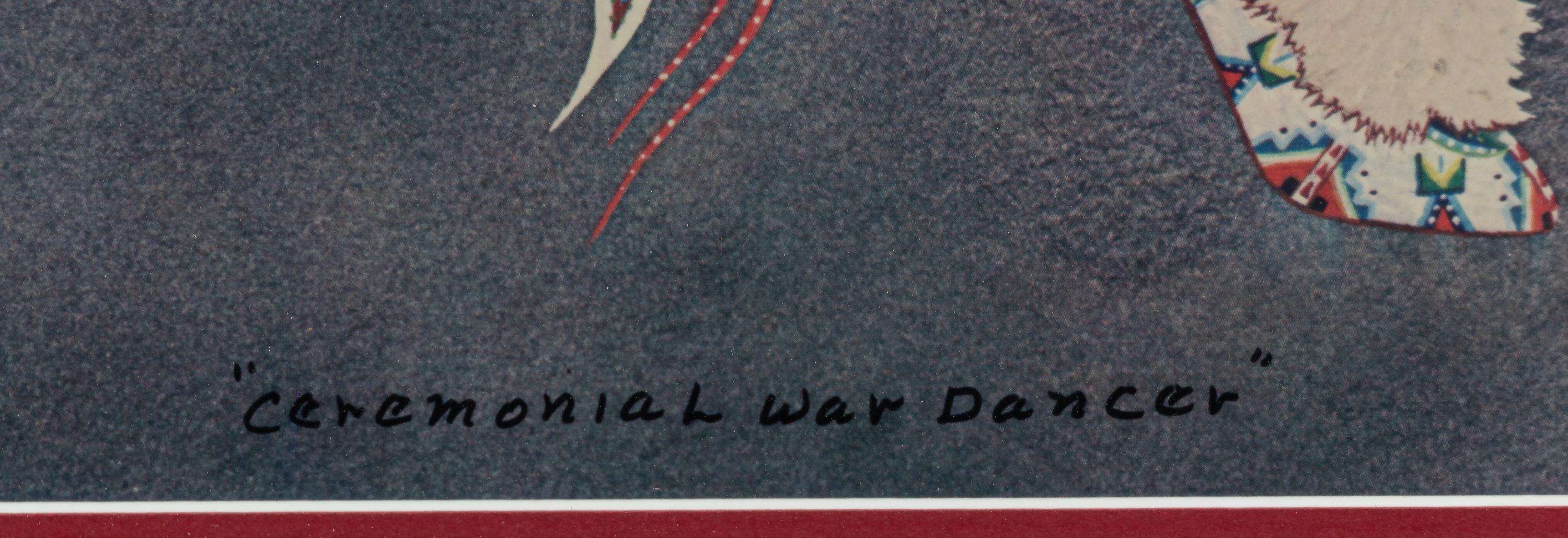 Two Works: Ceremonial War Dancer, Dancing in the Scalps