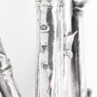 Patrick Mavros (London and Harare, Zimbabwe, Est. 1978) — Two Bamboo-Form Candlesticks, 2002
