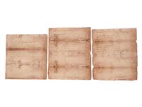 [OHIO]. A group of Ohio-related manuscripts and ephemera, including: