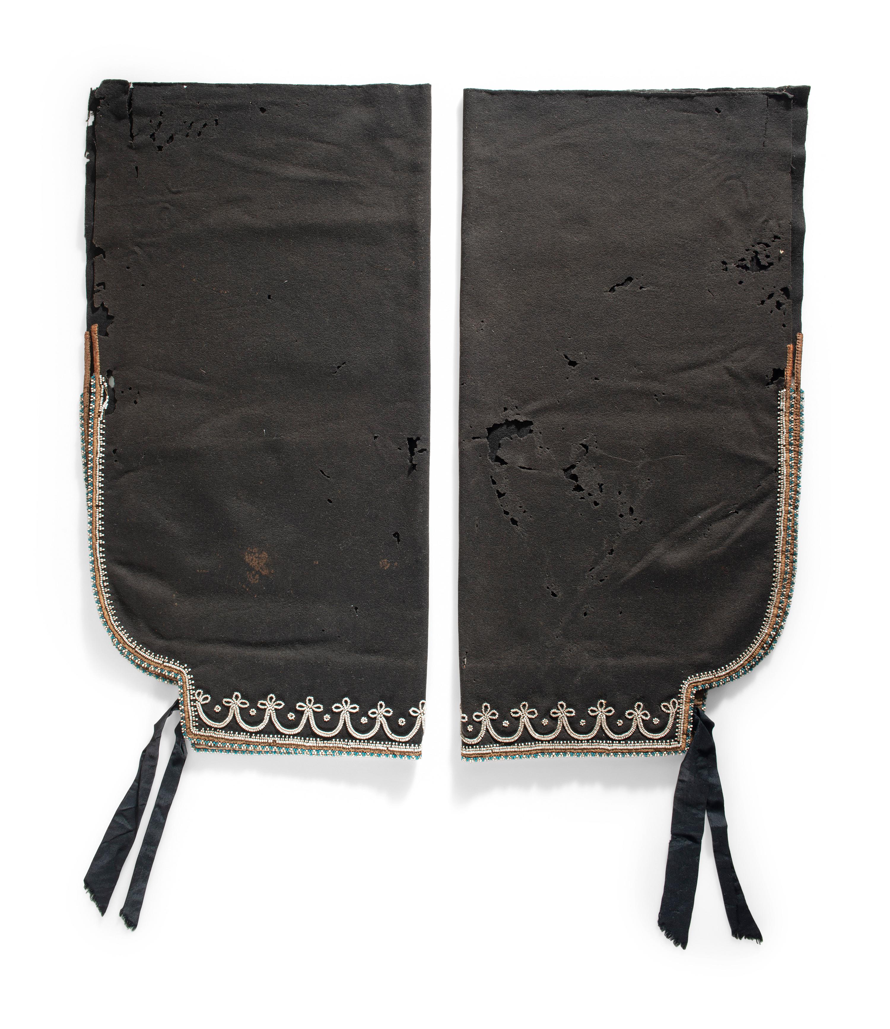 Cree Beaded Wool Leggings