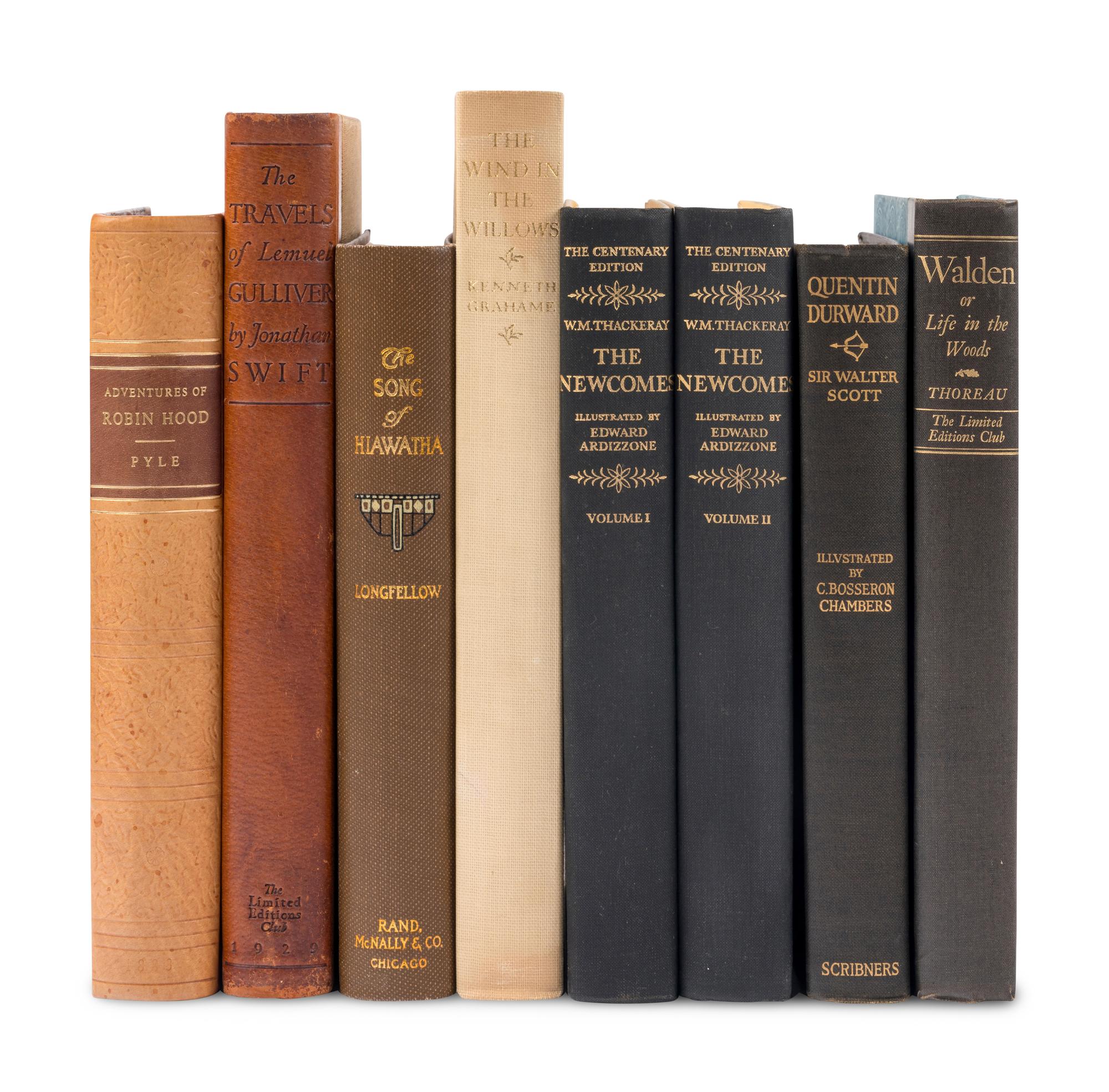[ILLUSTRATED BOOKS]. A group of illustrated works, many SIGNED LIMITED EDITIONS, including: