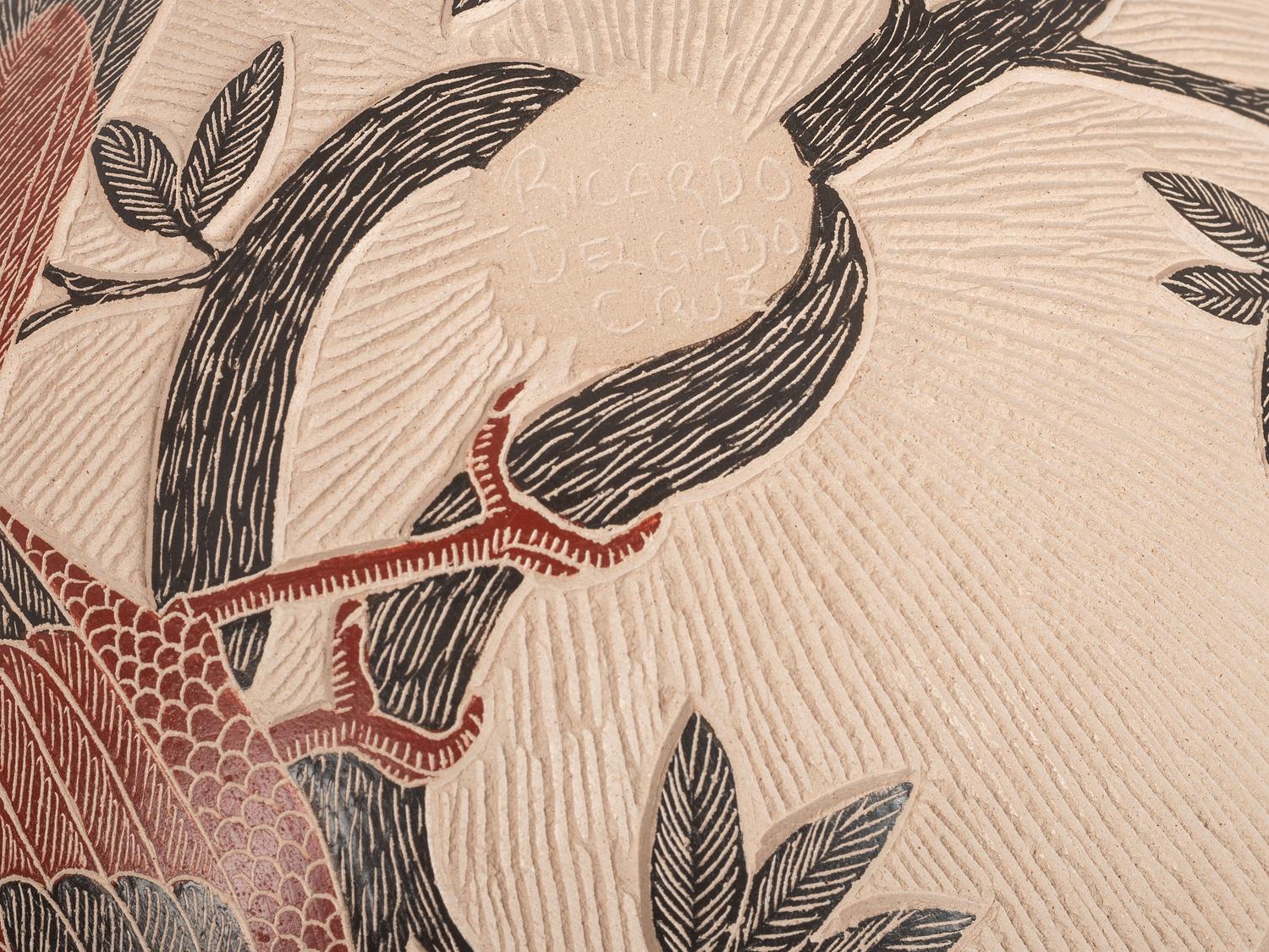 Mata Ortiz Sgraffito Pottery