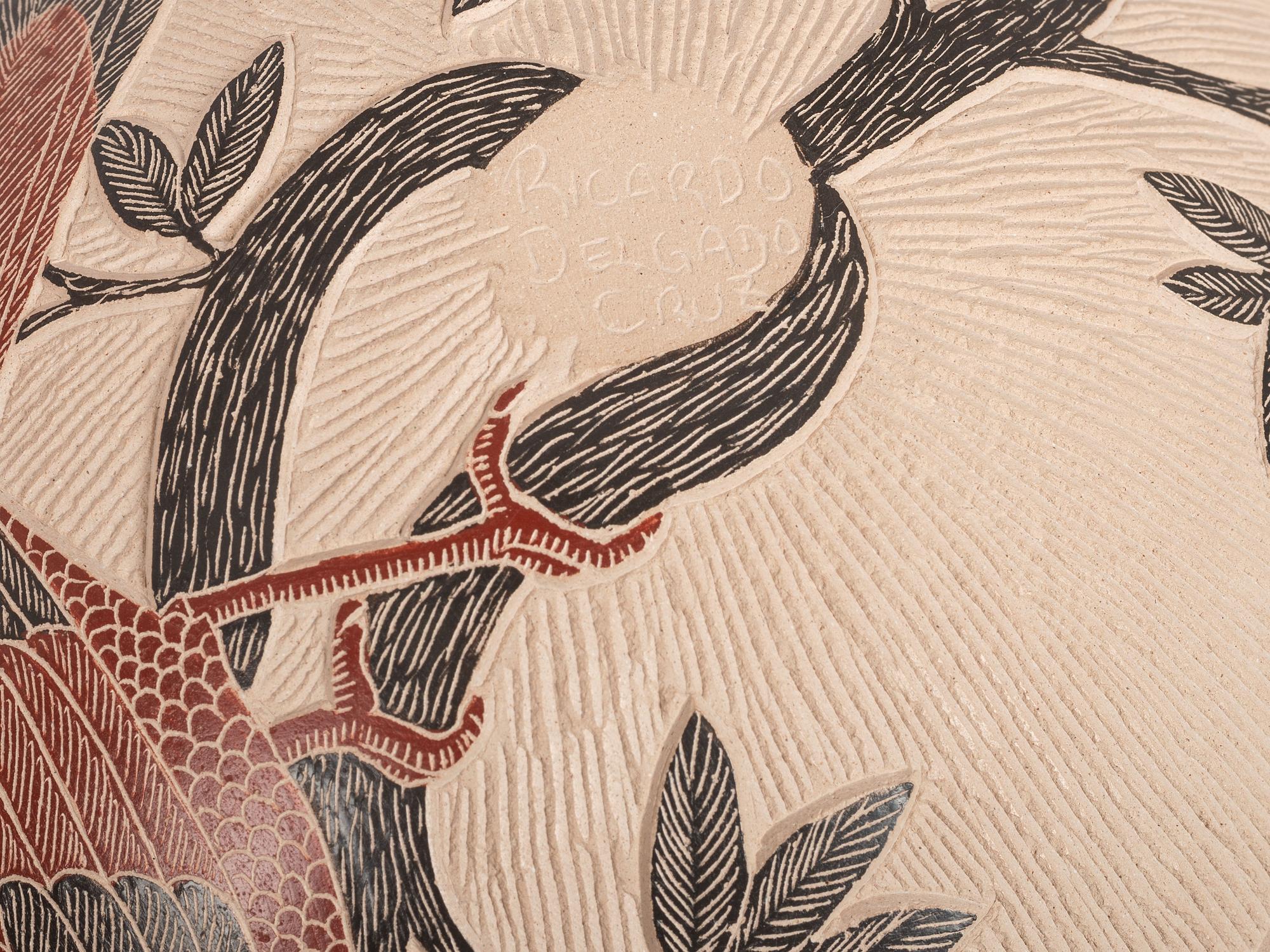 Mata Ortiz Sgraffito Pottery