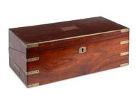An English Mahogany Writing Box