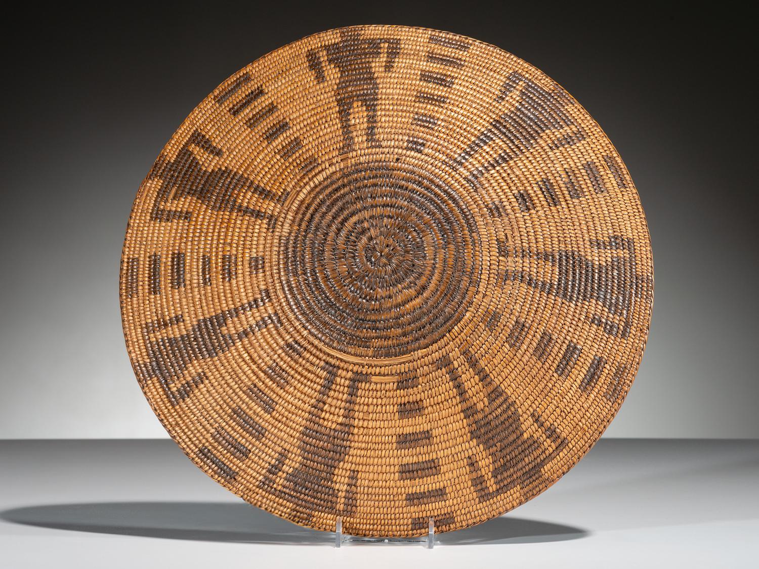 Akimel O'odham Figural Basket