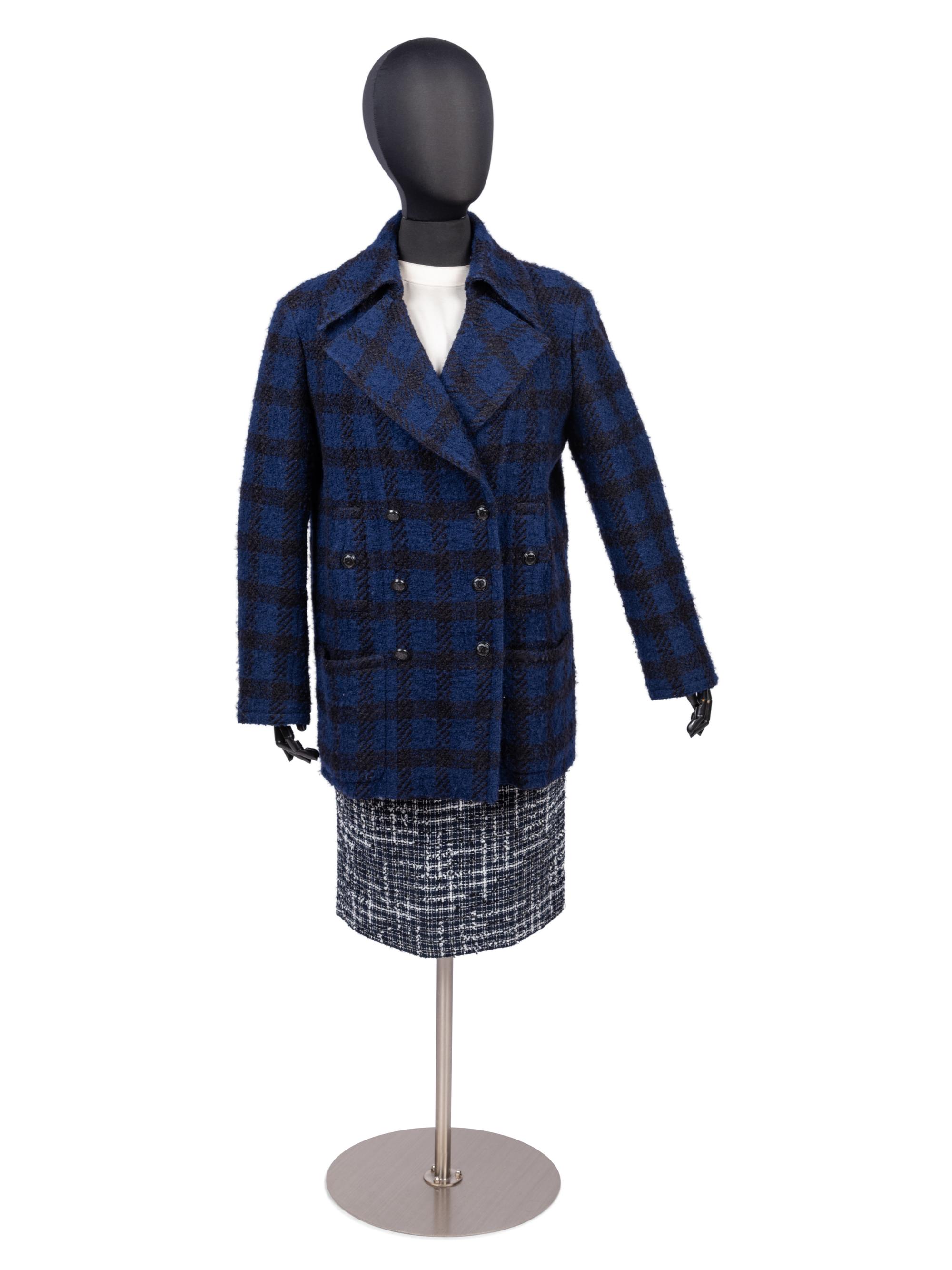 Chanel Double-Breasted Coat, 1990s