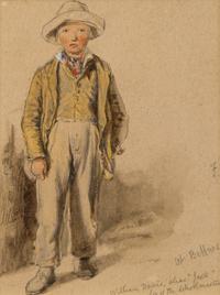 Three Drawings of Figures