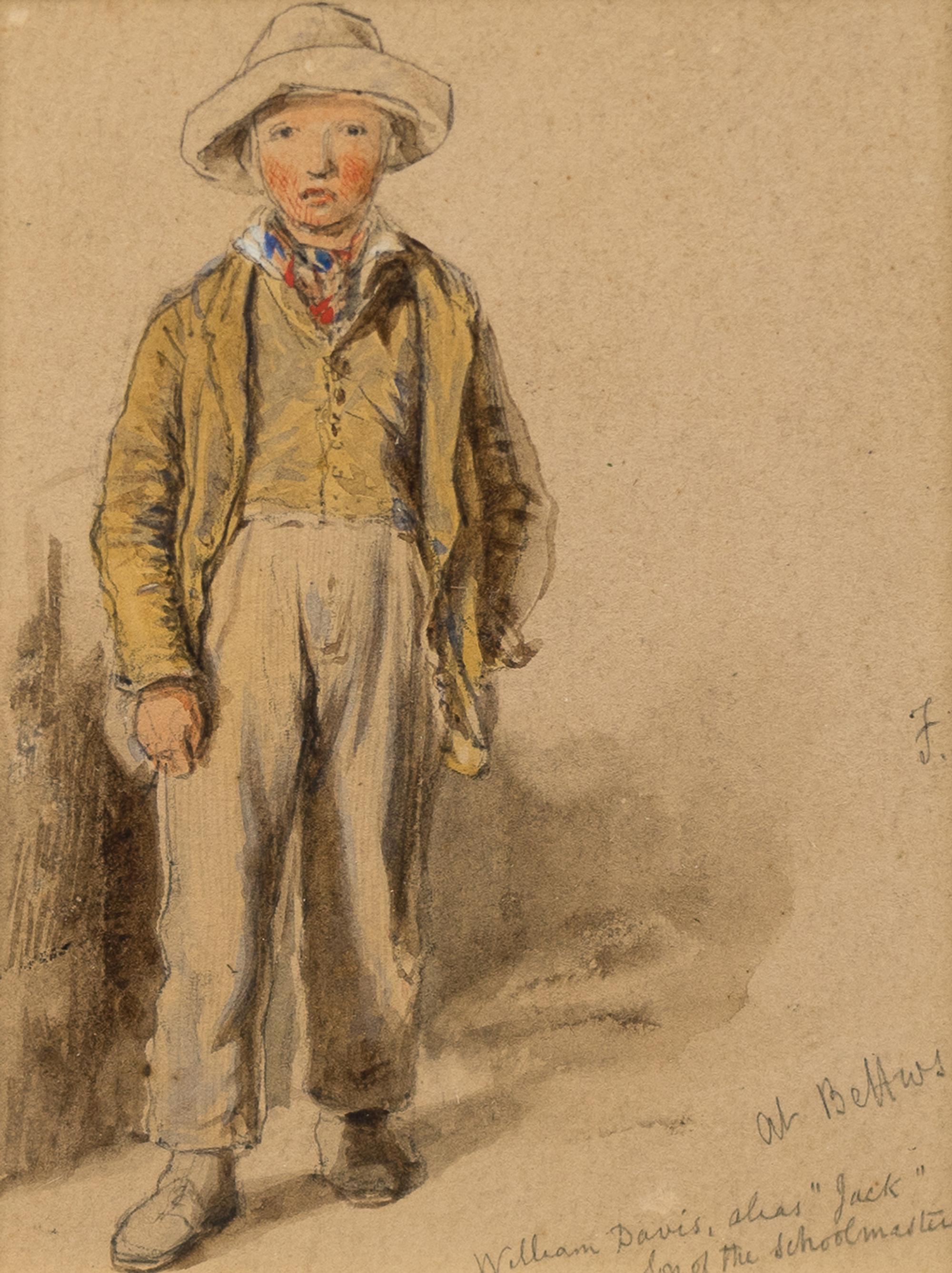 Three Drawings of Figures