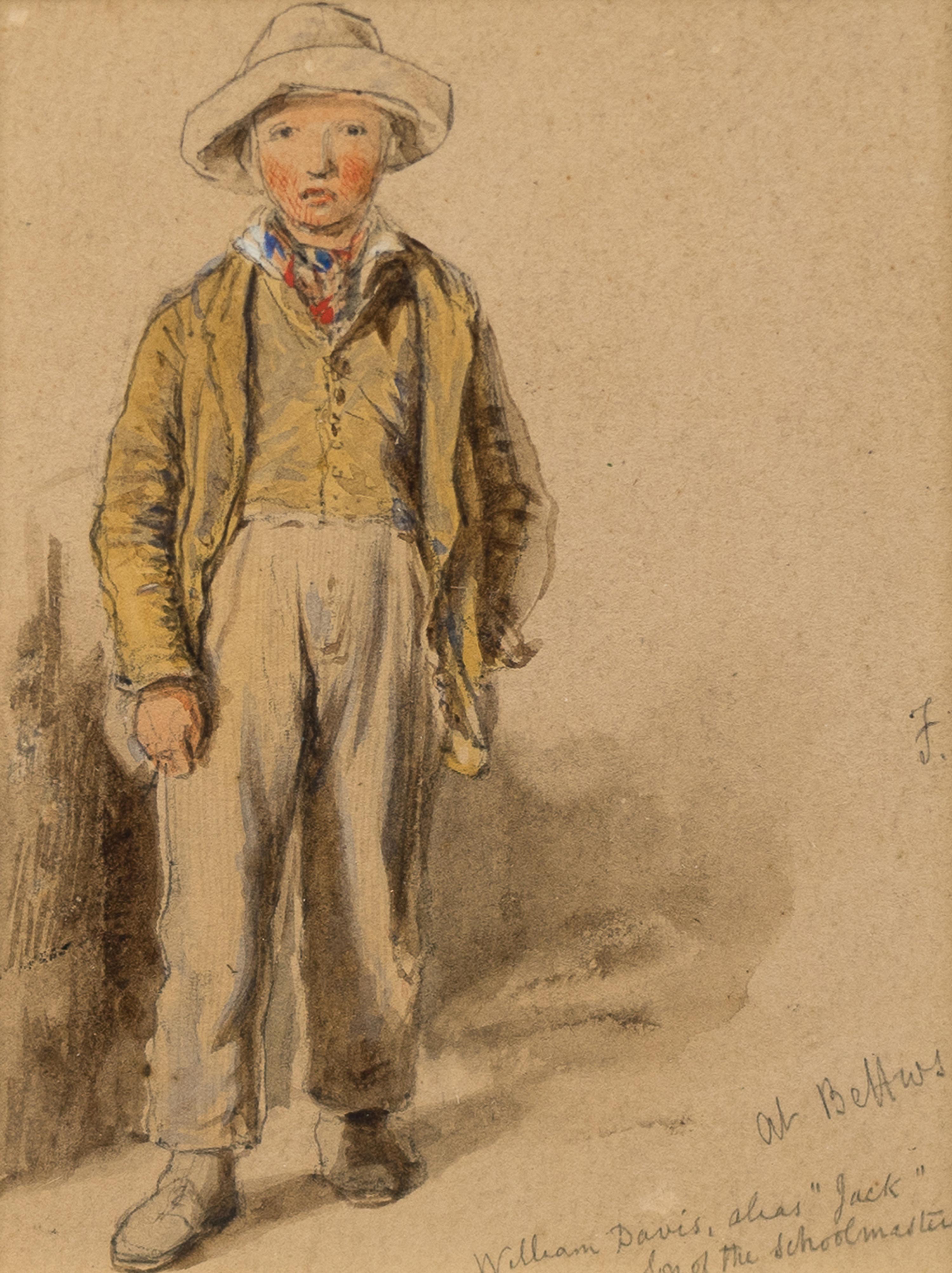 Three Drawings of Figures