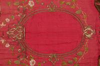 A Metallic Thread Embroidered Panel