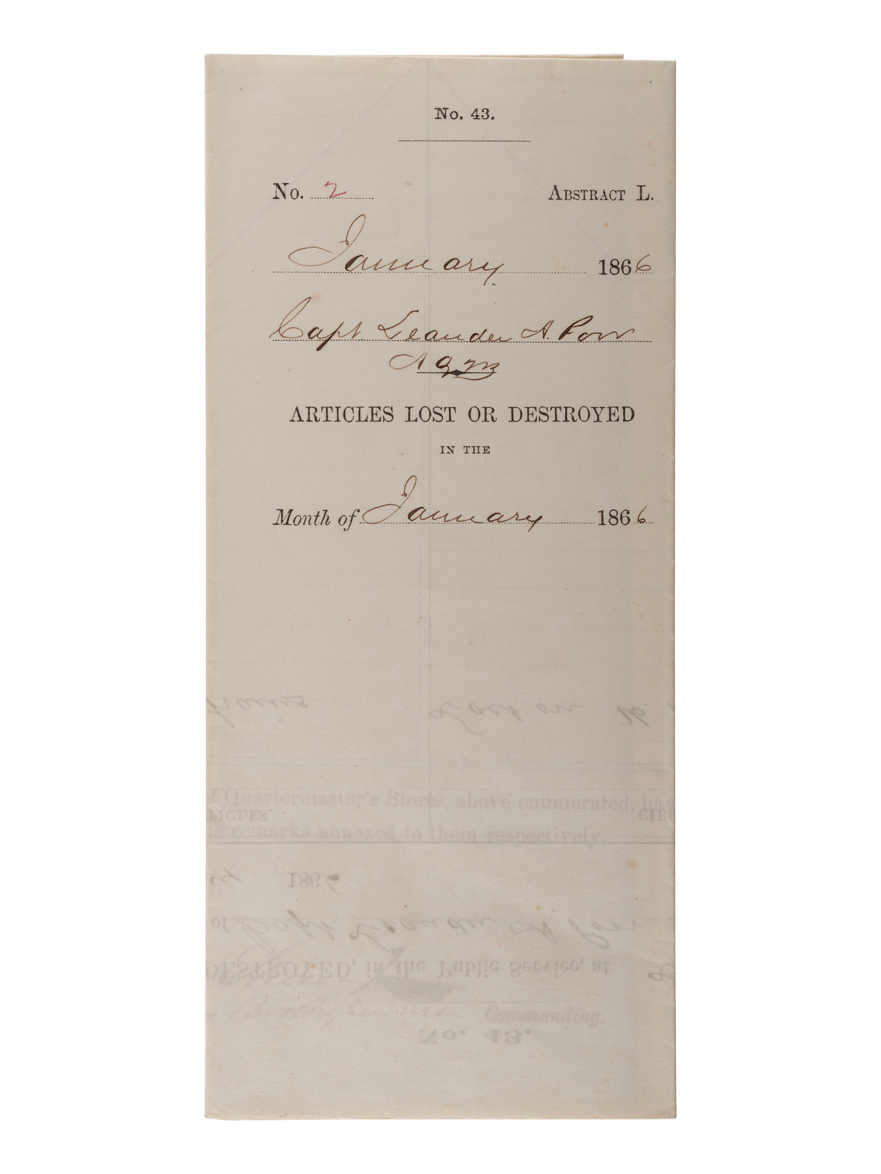 [CIVIL WAR]. A group of Civil War signatures highlighted by a signed CDV of Union General William F. Smith.
