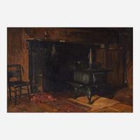 Harry Herman Roseland (American, 1866–1950) The Kitchen Table; together with a companion