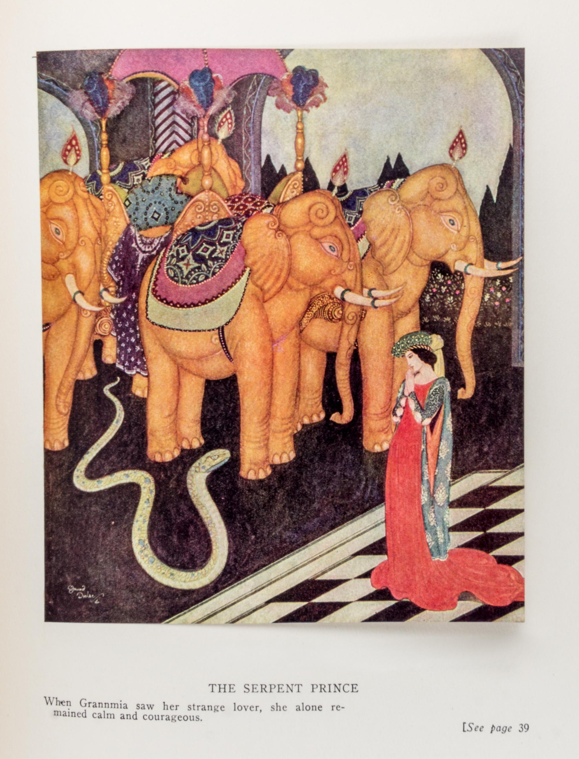 DULAC, EDMUND. Fairy Tales of the Allied Nations. New York. Signed by Dulac.