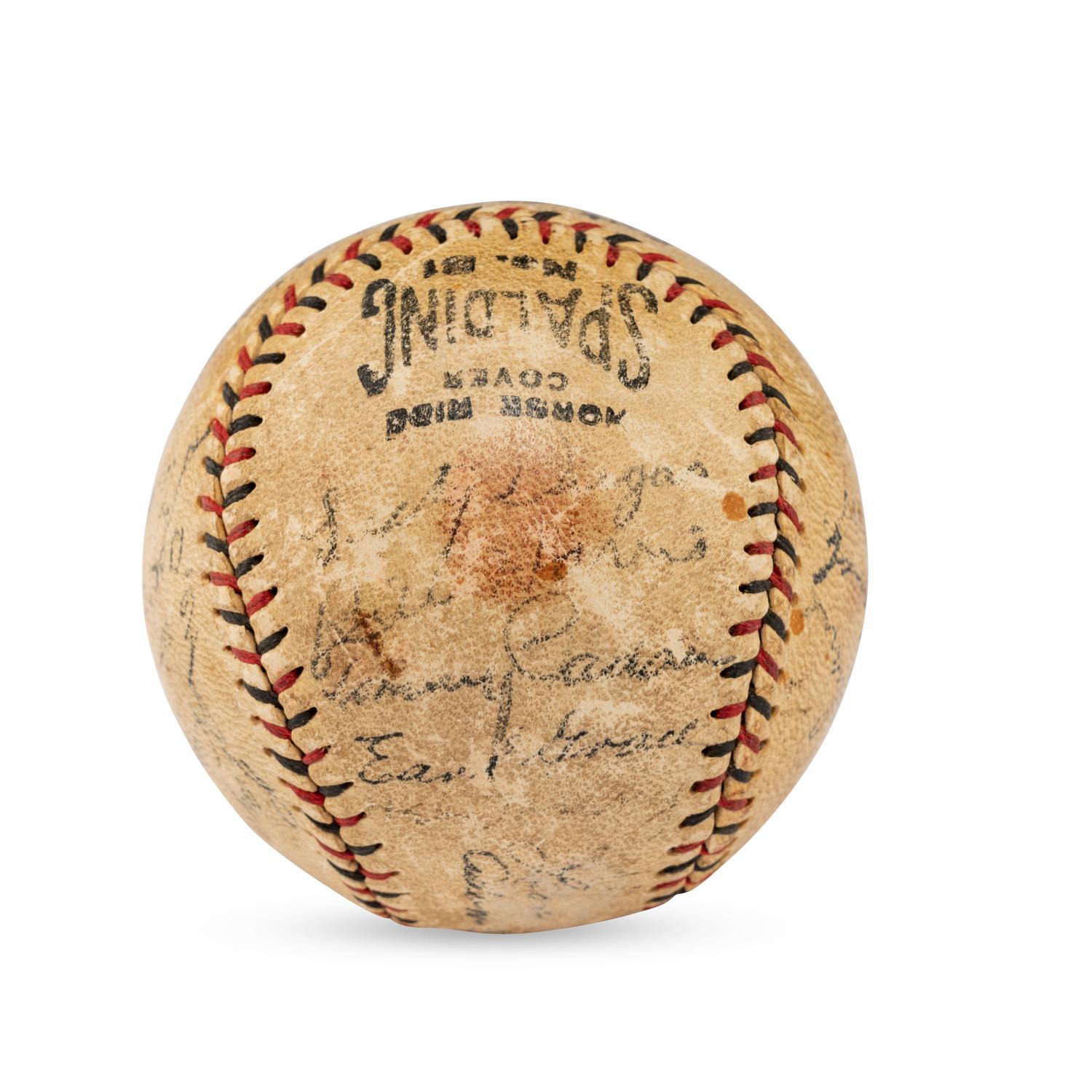 A 1932 Pittsburgh Pirates Team Signed Autograph Baseball