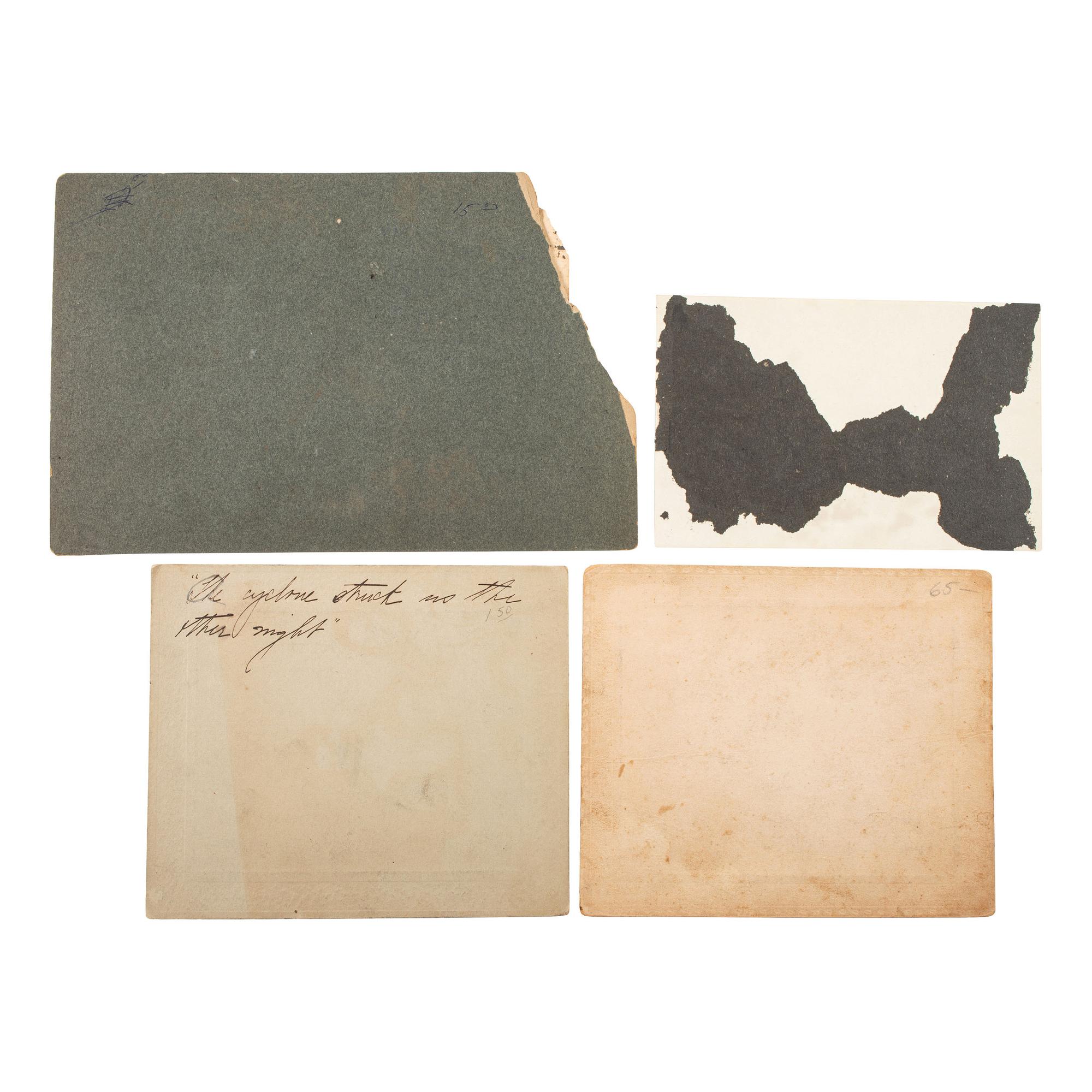 [WESTERN AMERICANA - EARLY PHOTOGRAPHY]. A group of albumen and silver gelatin photographs of the Pacific Northwest and other Western areas, including: