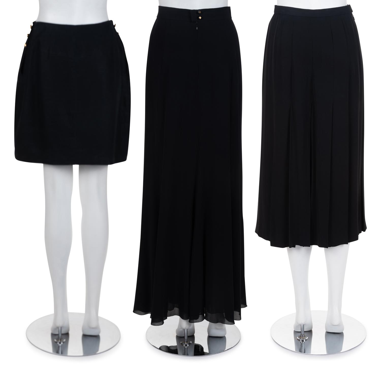 Seven Chanel Skirts, 1990s