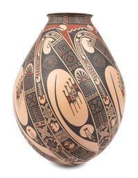 Polychrome Pottery Jar