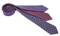 A Group of Three Hermes Silk Ties,