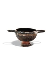 An Apulian Gnathian-Ware Skyphos